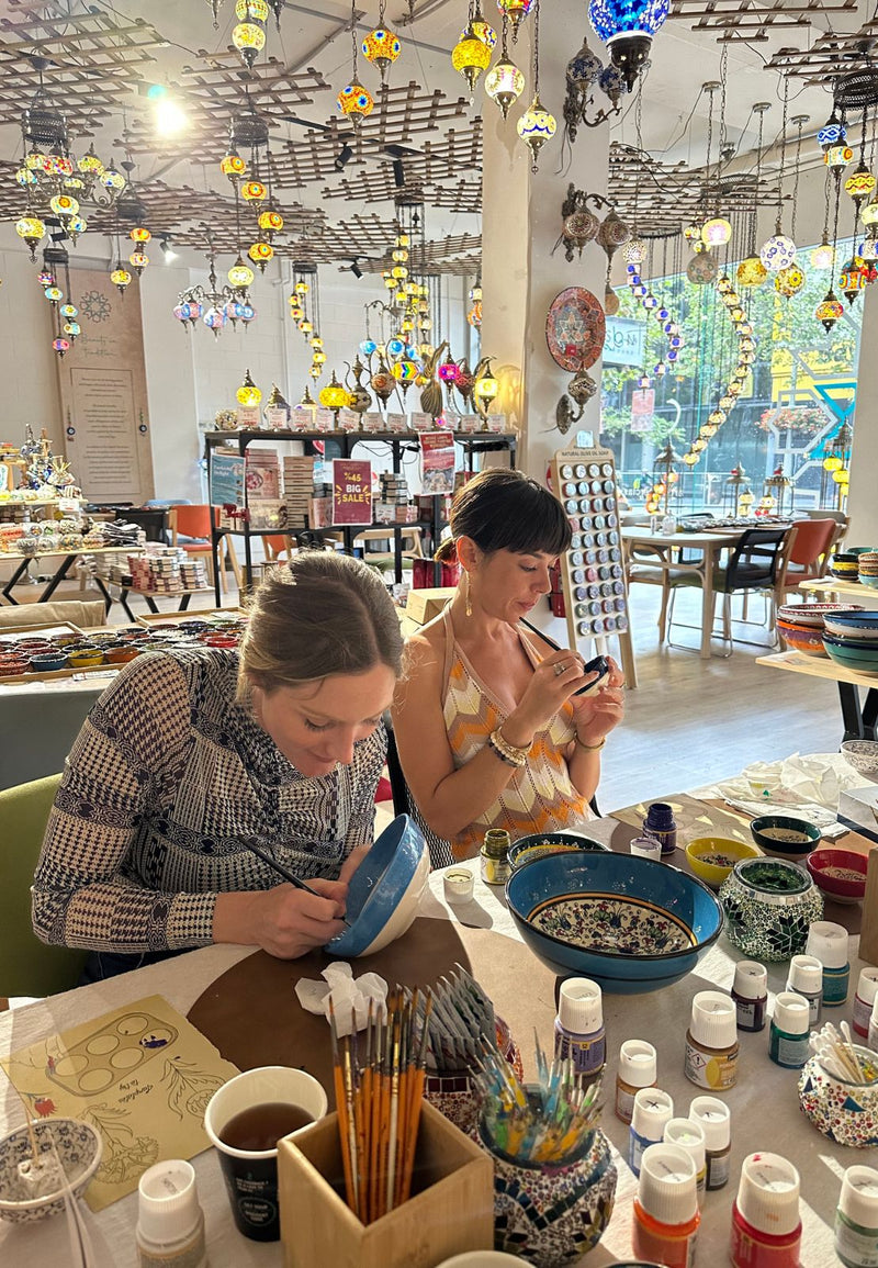 Keramik-Malworkshop in Zürich